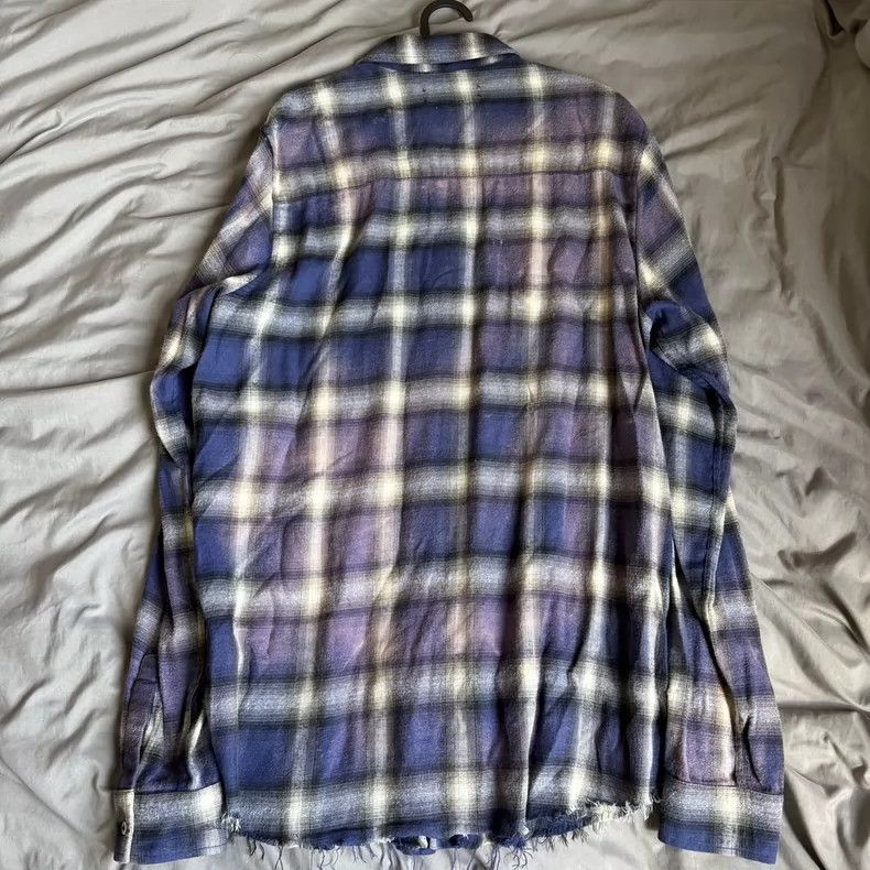 Amiri Amiri Electric Purple Fume Dyed Shirt Size US M / EU 48-50 / 2 - 2 Thumbnail
