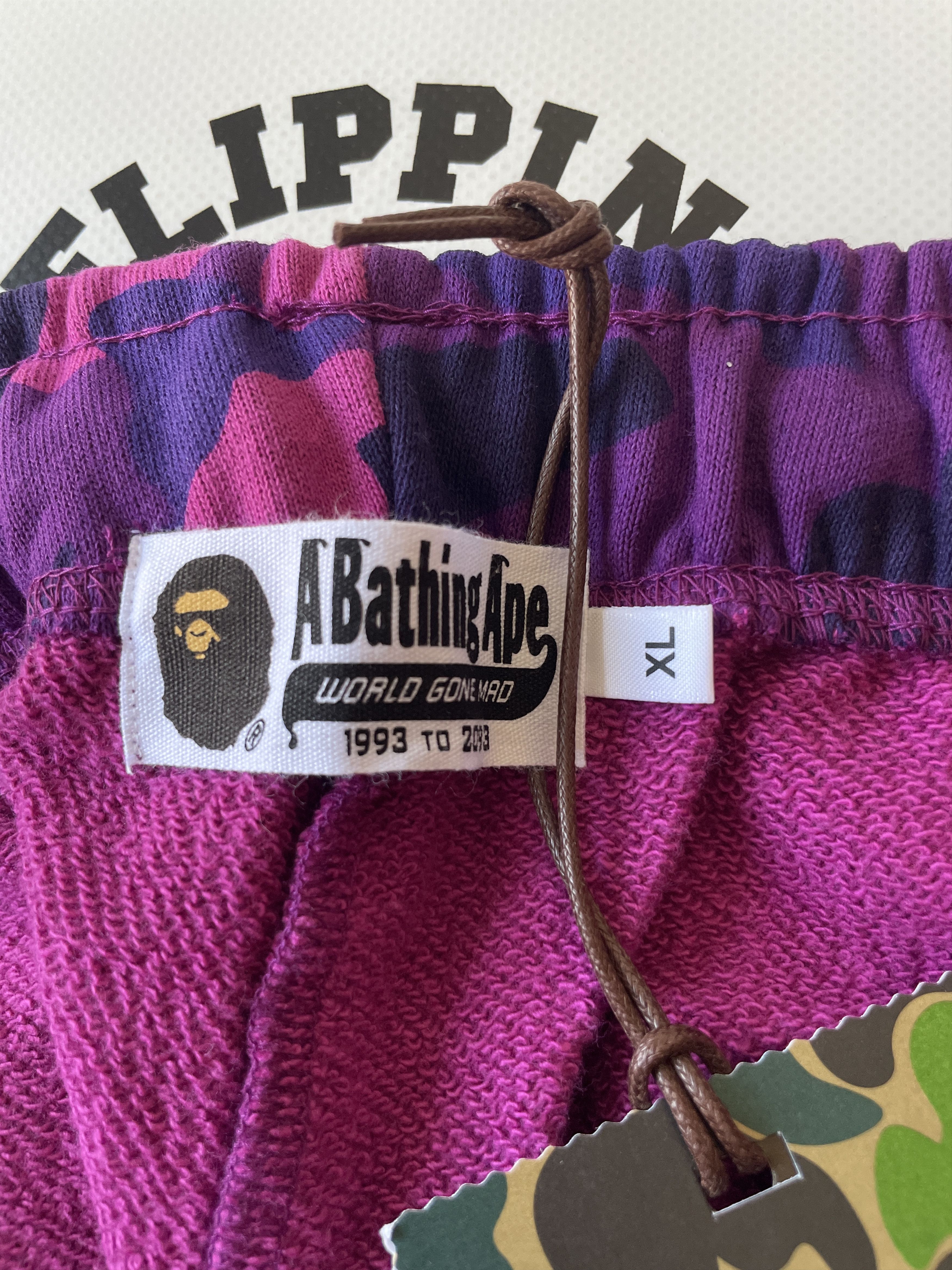 Bape BAPE COLOR CAMO SHARK SWEAT SHORTS Size US 36 / EU 52 - 7 Thumbnail