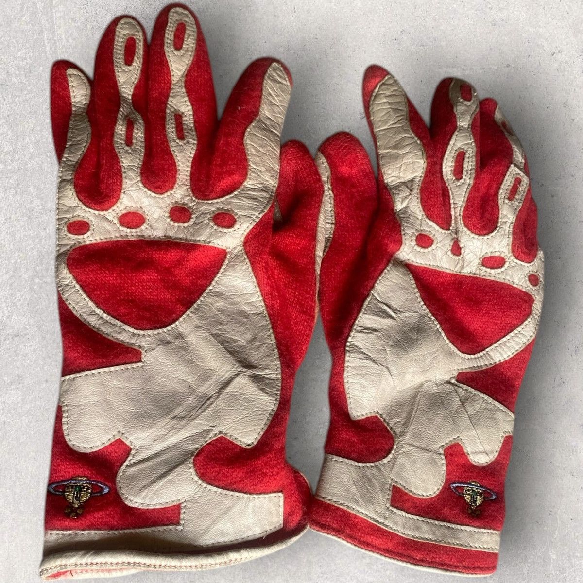 Vivienne Westwood Vivienne Westwood Leather Gloves Size ONE SIZE - 2 Thumbnail