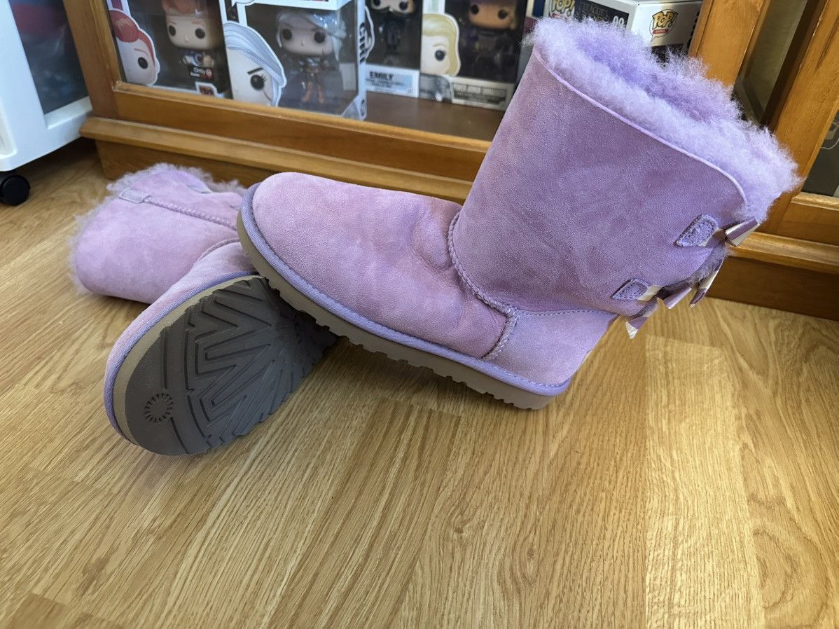 Ugg UGG Australia Purple Bailey Bow Boots Size US 6 / IT 36 - 2 Thumbnail