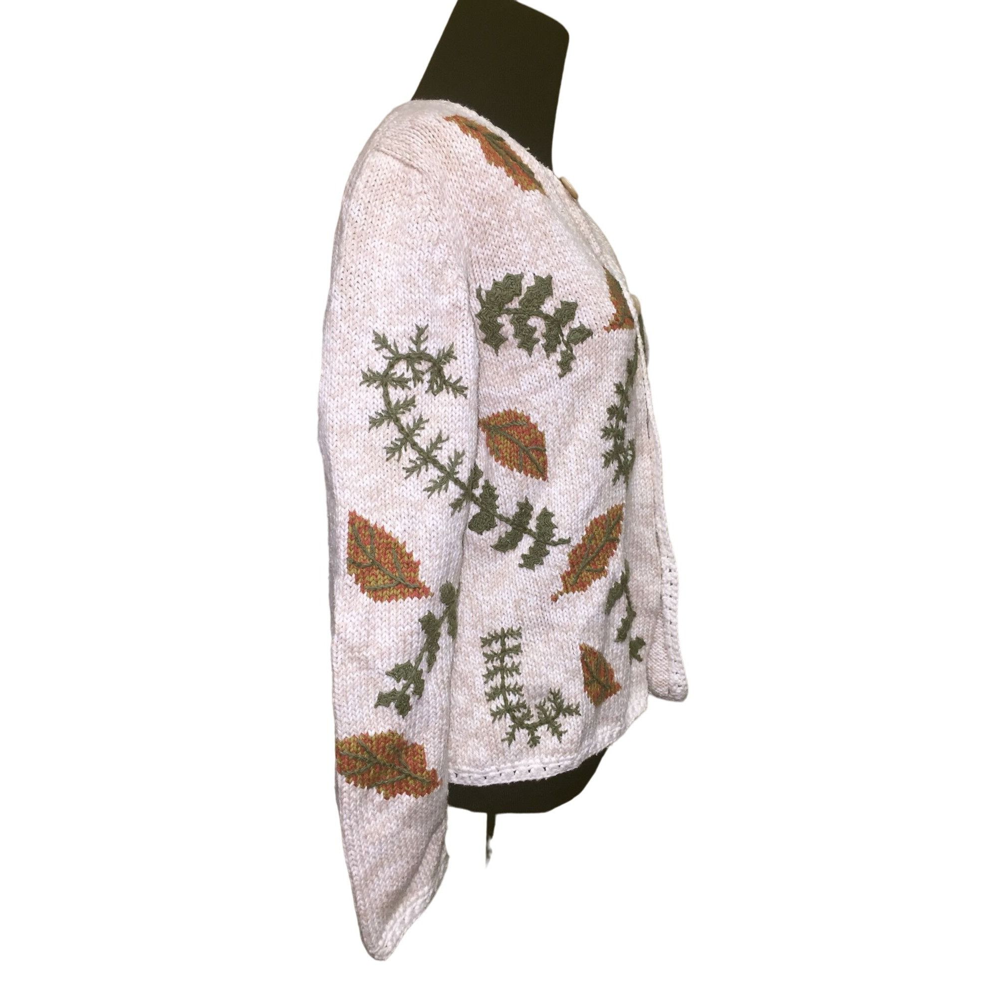 Other Hampton Isles by Jacs - Womens size S - sweater - Ivory whit Size S / US 4 / IT 40 - 6 Thumbnail