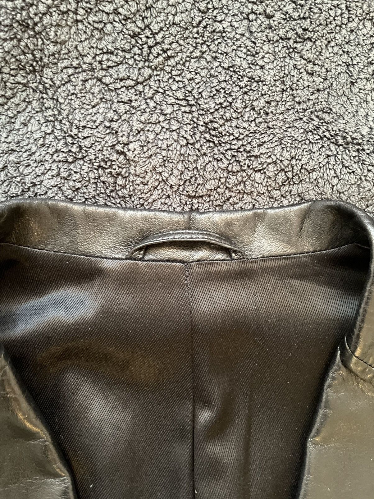 Gucci Gucci Leather Coat Size 48R - 3 Thumbnail