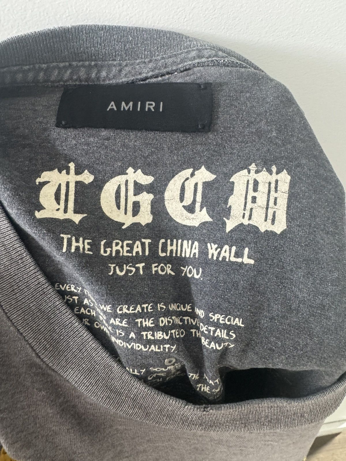 Amiri Amiri tgcw crystao vintage tee Size US S / EU 44-46 / 1 - 4 Thumbnail