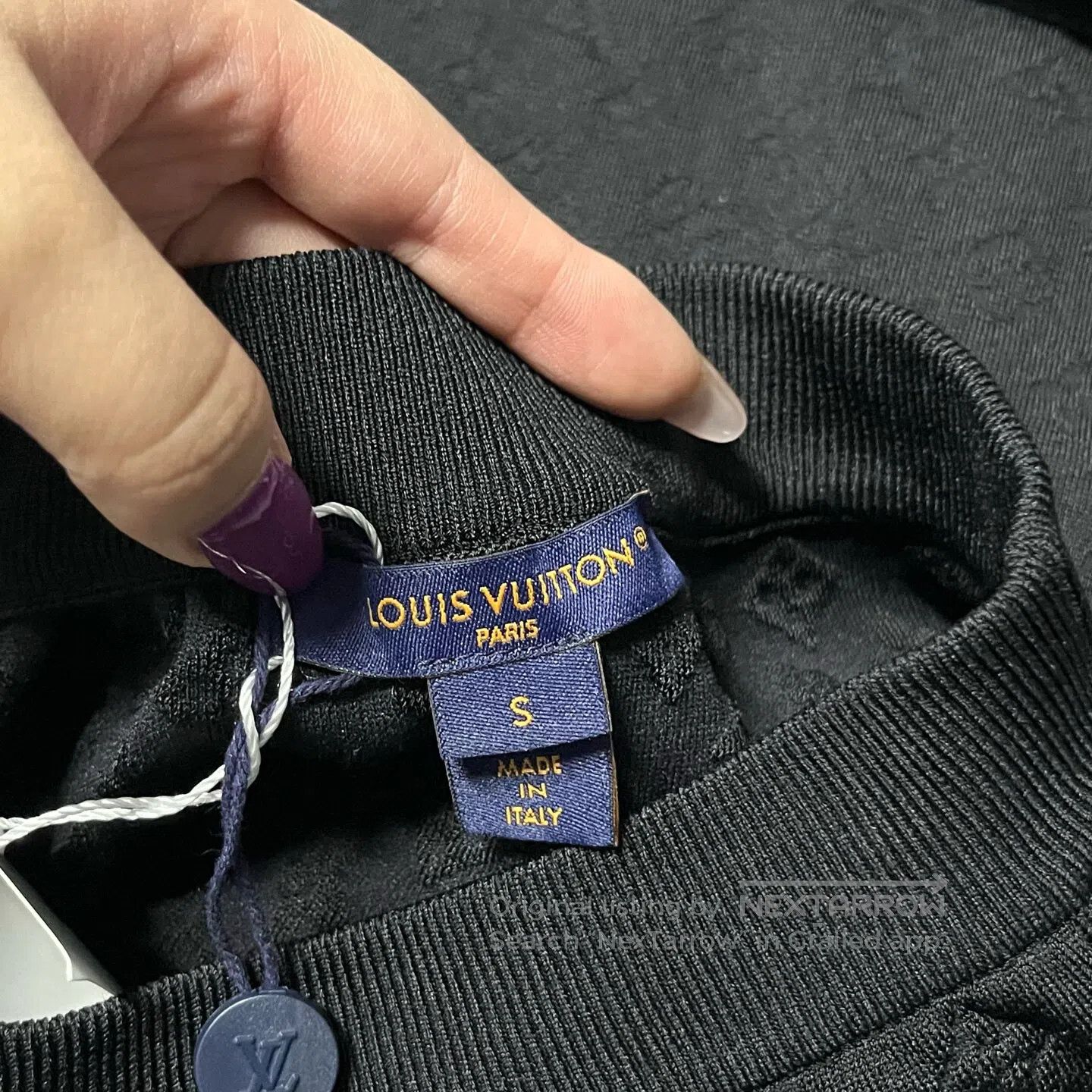 Louis Vuitton Louis Vuitton size s Solid-color jacquard medium-length hal Size 26" / US 2 / IT 38 - 3 Thumbnail