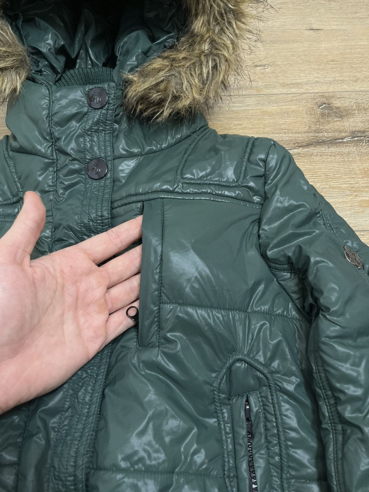 If Six Was Nine If Six Was Nine Style Bomber Jacket Fur Hood 90s Size US S / EU 44-46 / 1 - 8 Thumbnail