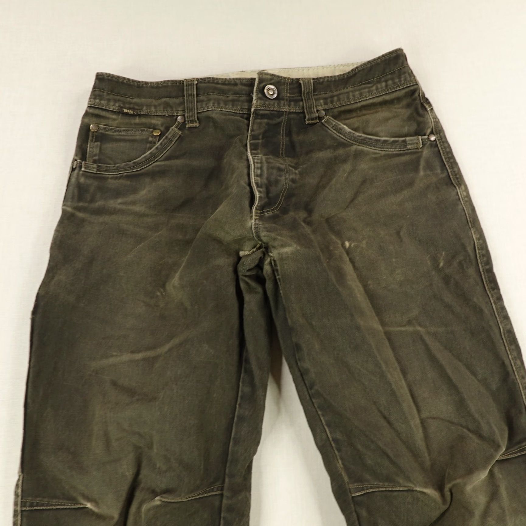 Vintage VINTAGE Kuhl Rydr Work Pants Mens 32x32 Brown Canvas Carpenter Casual Stretch Mens Size US 31 - 2 Thumbnail