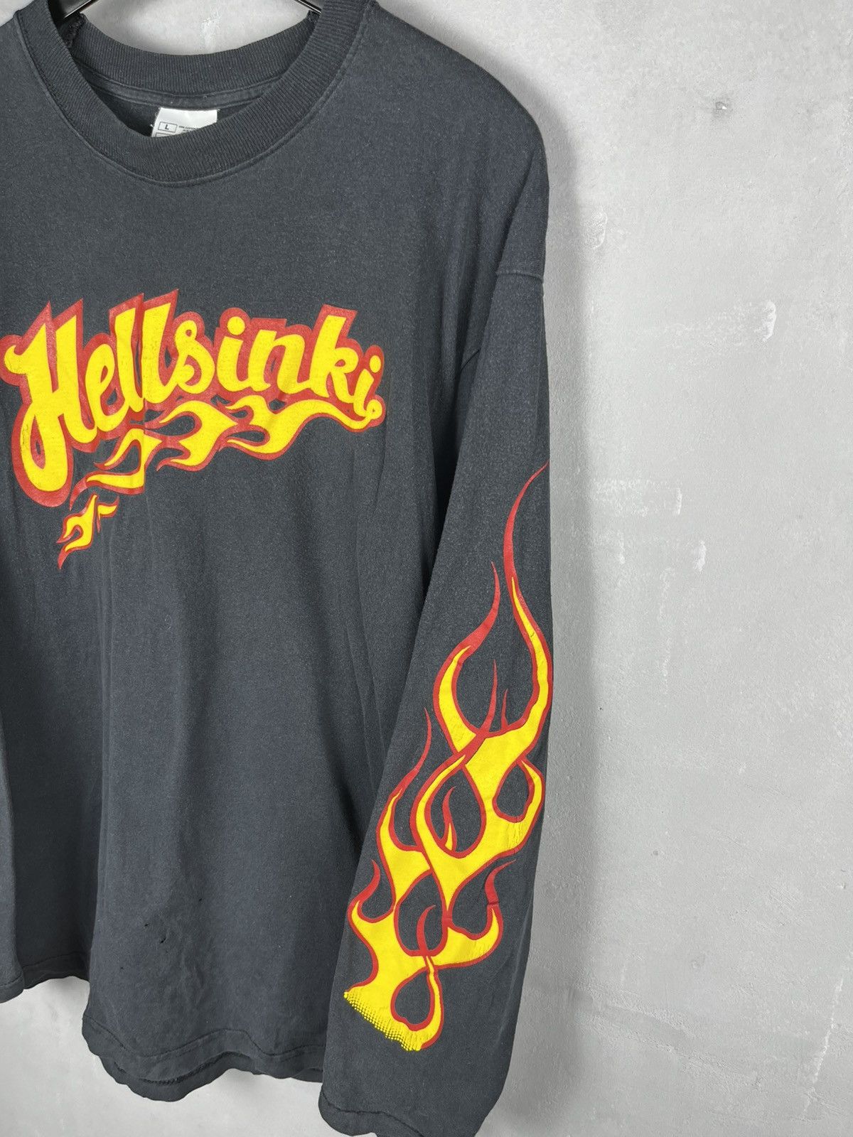 Vintage Hellsinri long sleeve Harley Davidson style Size US L / EU 52-54 / 3 - 3 Thumbnail