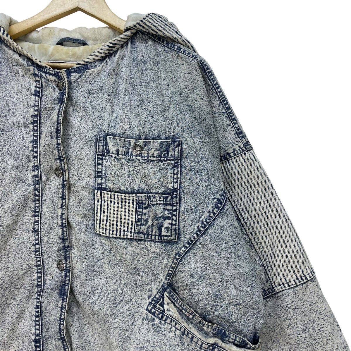 Other 💥East West By Panda Group Bomber Acid Wash Jacket Size US L / EU 52-54 / 3 - 4 Thumbnail