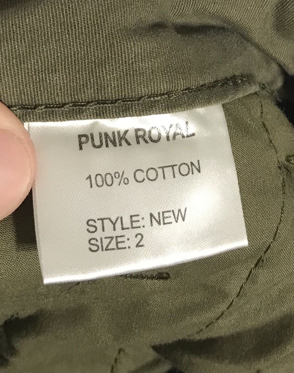 Other Punk Royal Vintage Double Knee Zipper Pants Size US 34 / EU 50 - 10 Thumbnail
