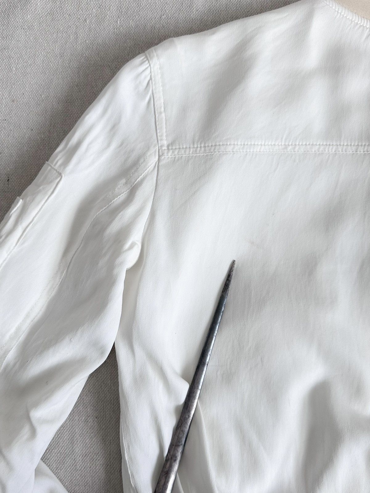 Rick Owens Rick Owens Mainline SS15 “FAUN” Silky Milk MA1 Bomber Size XS / US 0-2 / IT 36-38 - 15 Thumbnail