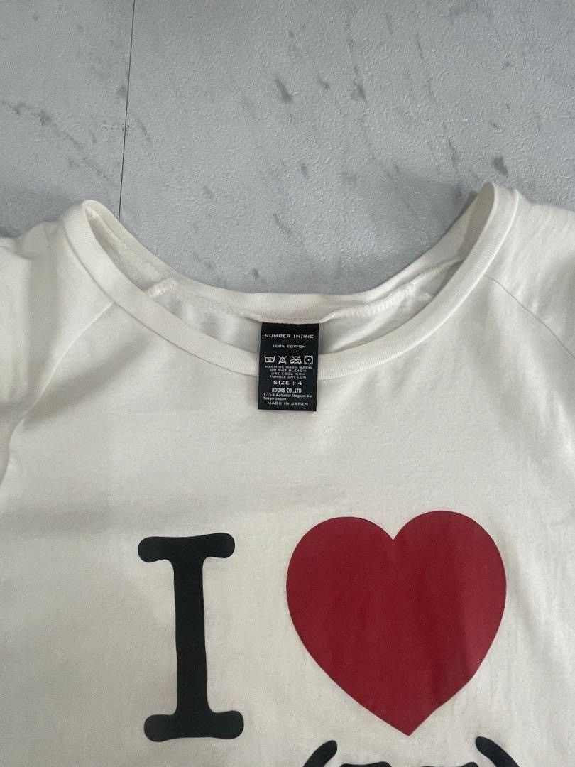 Number (N)ine I Love N(N) Tee Shirt Size US XL / EU 56 / 4 - 2 Thumbnail