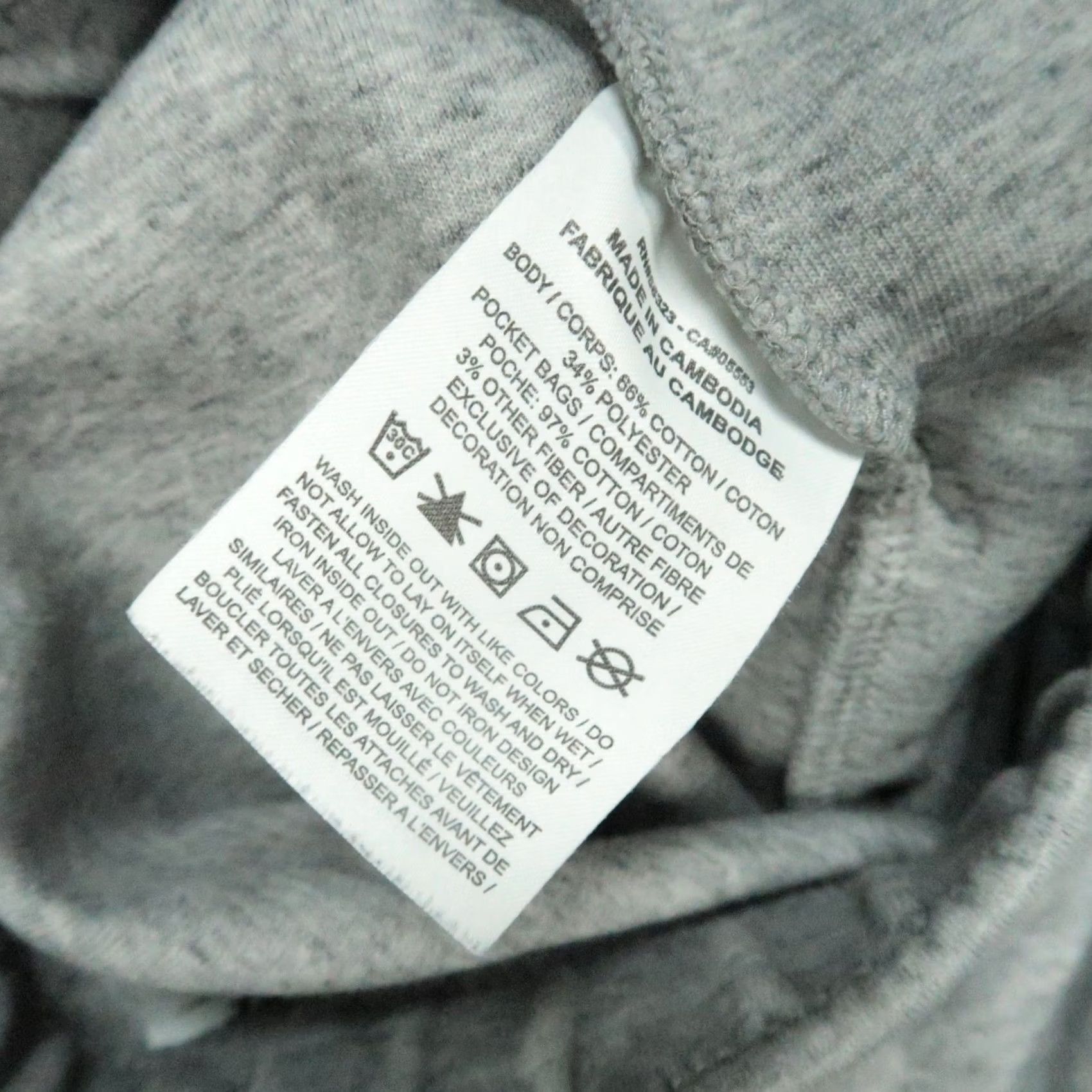 Nike Nike Pants Mens Large Gray Tech Fleece Joggers Athletic Zip Pocket Sporty Size US 33 - 7 Thumbnail