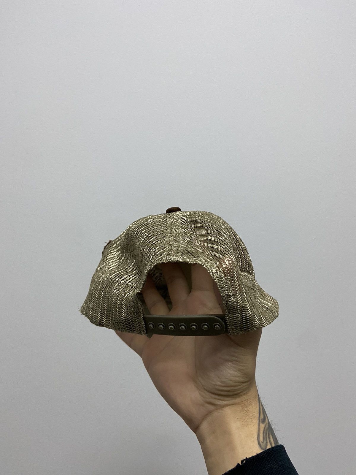 Billabong Billabong Vintage Print Small Logo Cap Skate Grid Skull 💀 Size ONE SIZE - 4 Thumbnail