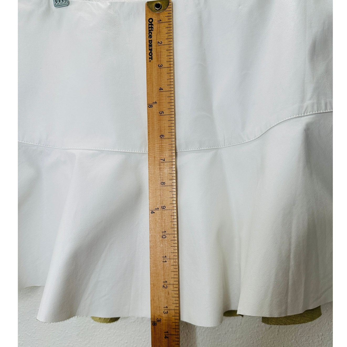 Other NWT Cotton Candy White Flounce Mini Skirt Built-in Shorts M Size 30" / US 8 / IT 44 - 13 Thumbnail