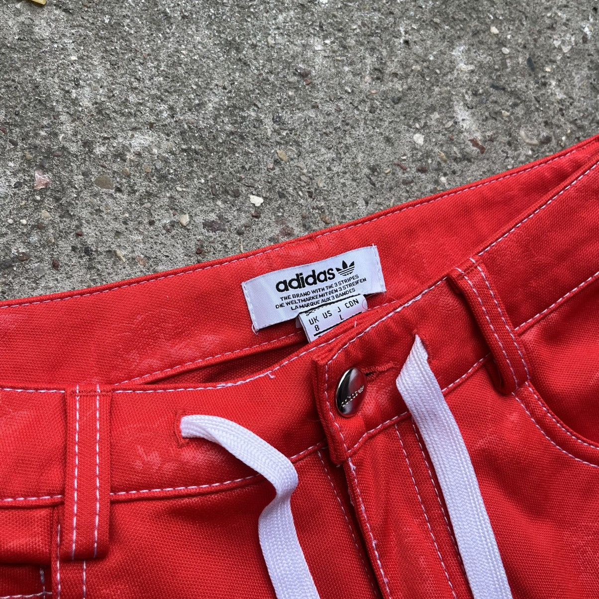 Adidas × Fiorucci Adidas x Fiorucci skinny sweatpants red classic adicolor Size 27" / US 4 / IT 40 - 4 Thumbnail