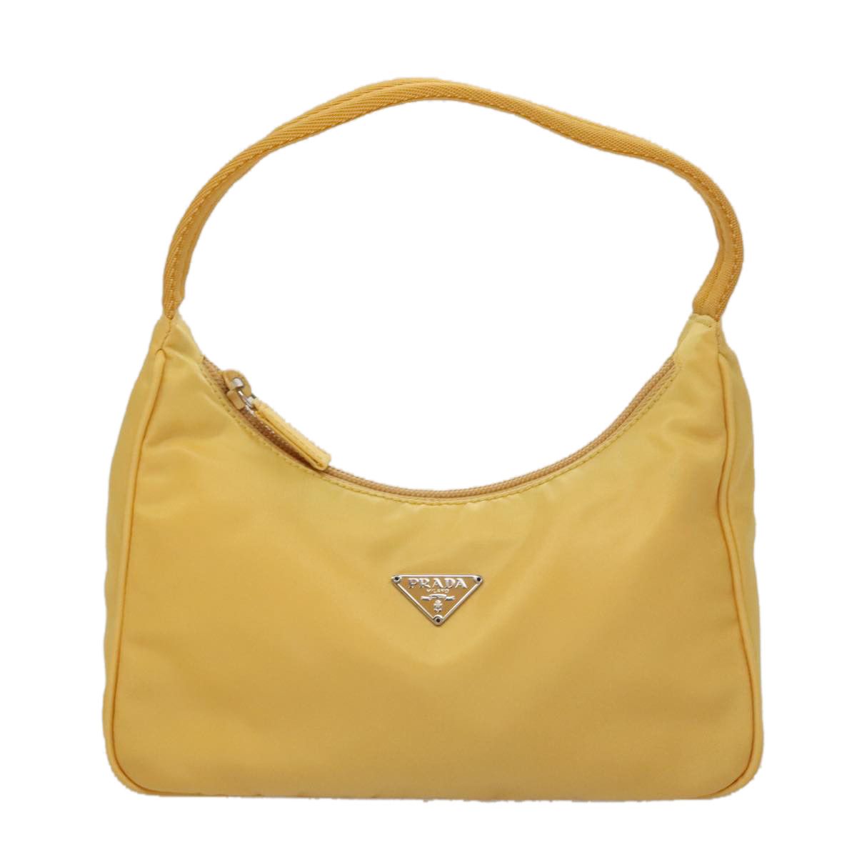 Prada Re-Edition Yellow Synthetic Handbag (Pre-Owned) Size ONE SIZE - 1 Thumbnail