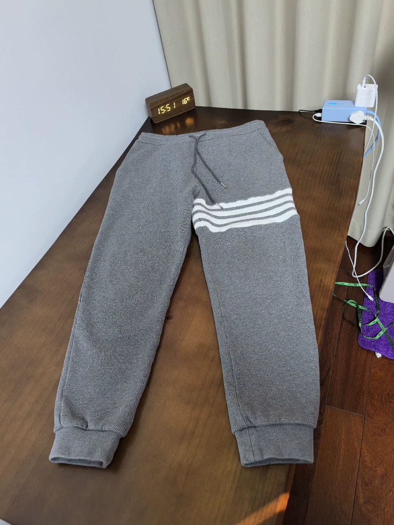 Thom Browne Thom Browne Size 2Waffle Guard Pants, Men's 2 2501-Nextarro Size US 32 / EU 48 - 1 Thumbnail