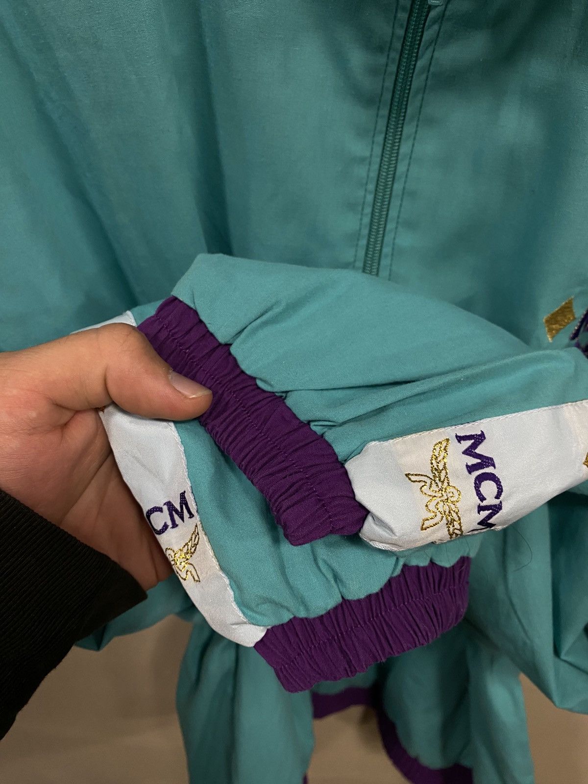 MCM Vintage MCM RNB Y2K Lampas Track Suit Size US XL / EU 56 / 4 - 6 Thumbnail