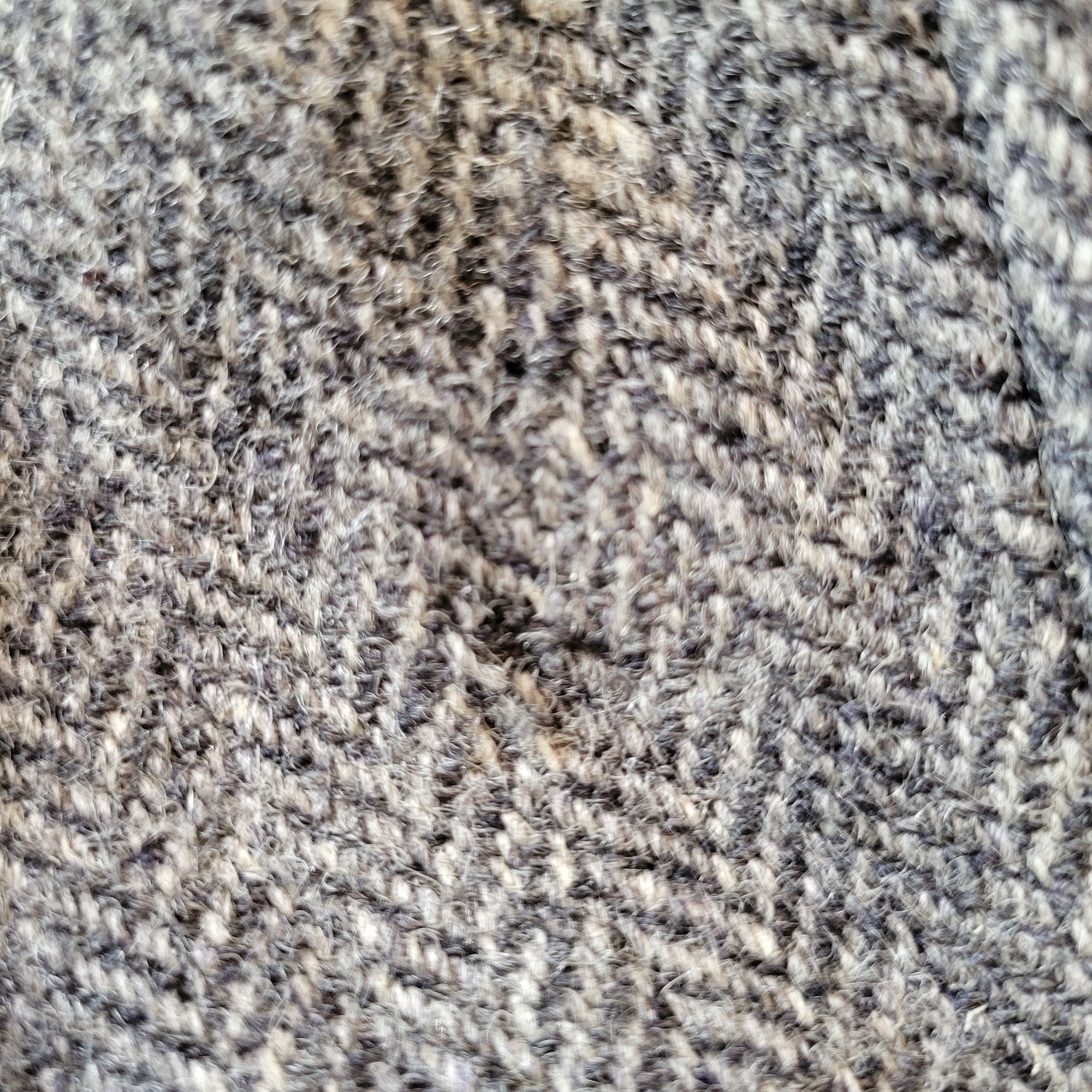 Harris Tweed Bells Harris Tweed Grey Herringbone Blazer 2 Button Wool Spo Size 40R - 6 Thumbnail