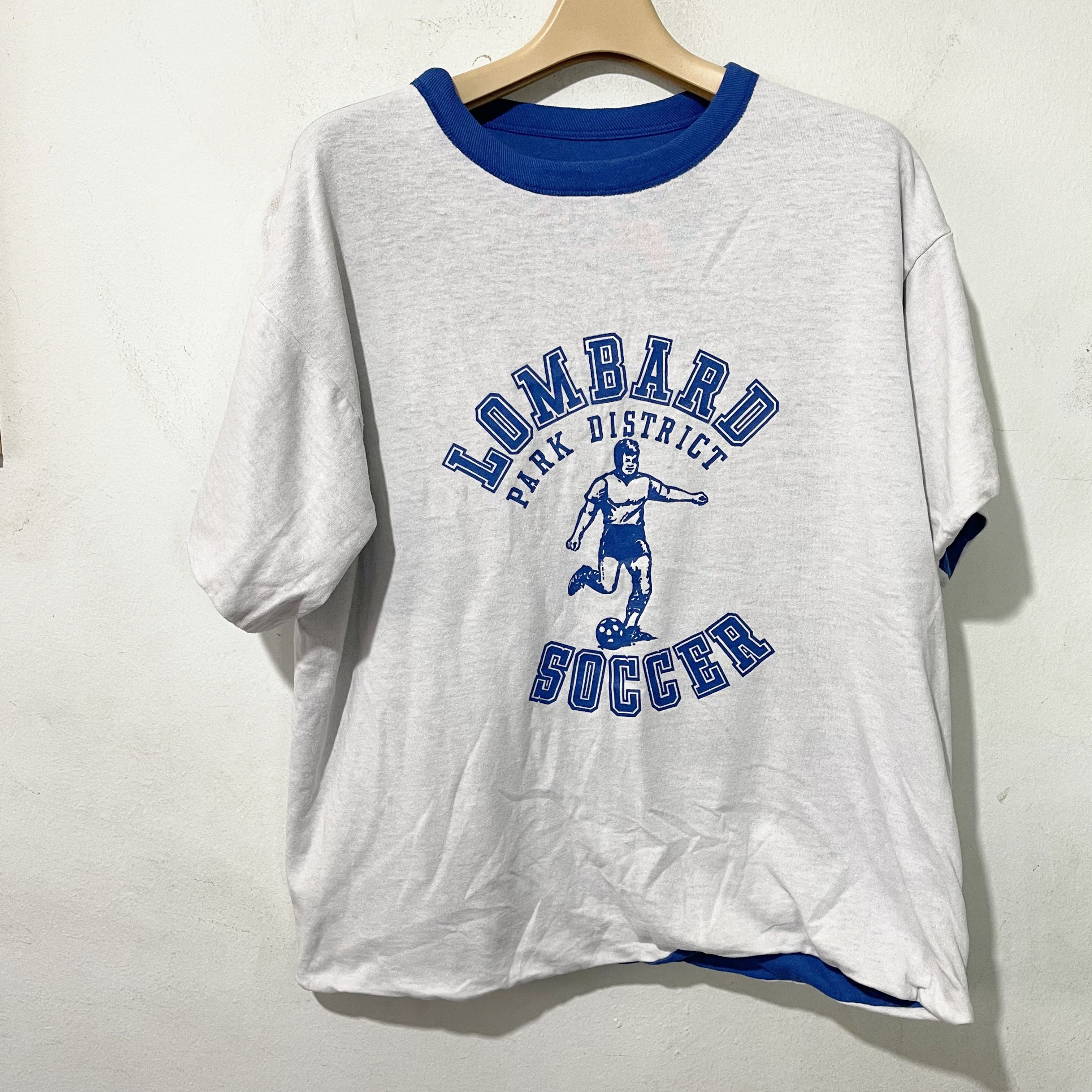 Vintage Vintage 90s Soccer Reversible Shirt Size US M / EU 48-50 / 2 - 4 Thumbnail