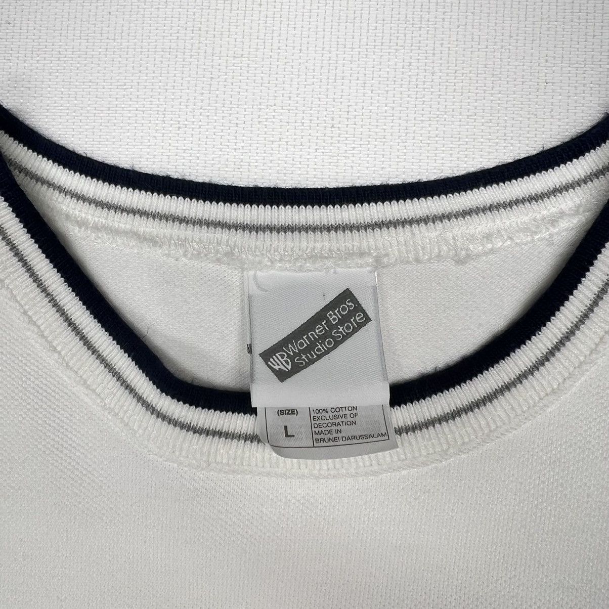 Vintage × Warner Bros VTG Looney Tunes Shirt White Warner Bros Pocket Embroidered Size US L / EU 52-54 / 3 - 5 Thumbnail