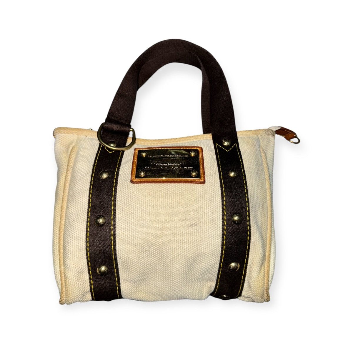 LOUIS VUITTON FL0065 CANVAS TOTE BAG