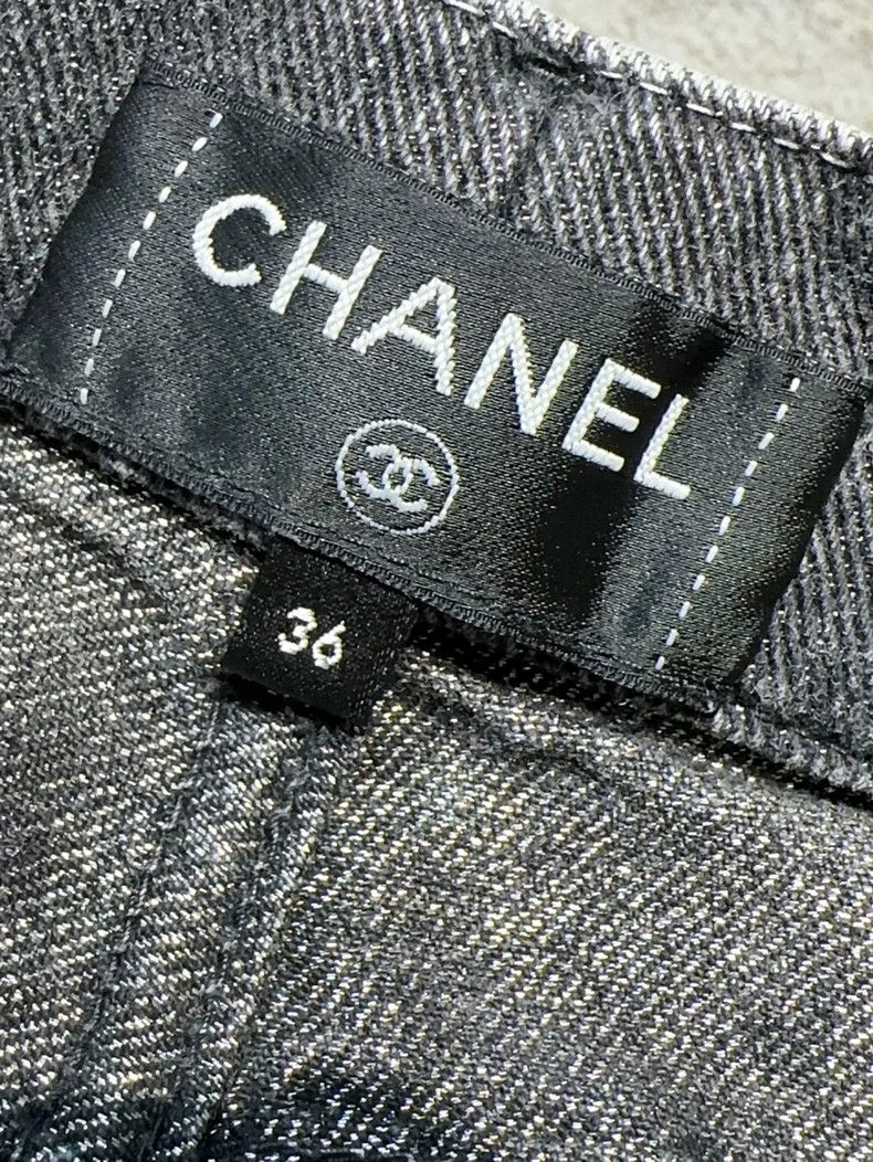 Chanel Chanel 23C Early Spring Vacation Hot Smoke Gray Double C L Size 24" / US 00 / IT 34 - 4 Thumbnail