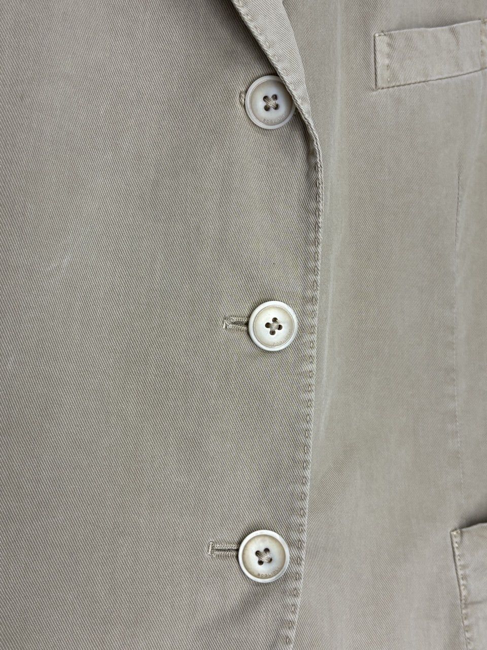 Boglioli Boglioli Washed Beige Blazer Jacket Size 46S - 11 Thumbnail