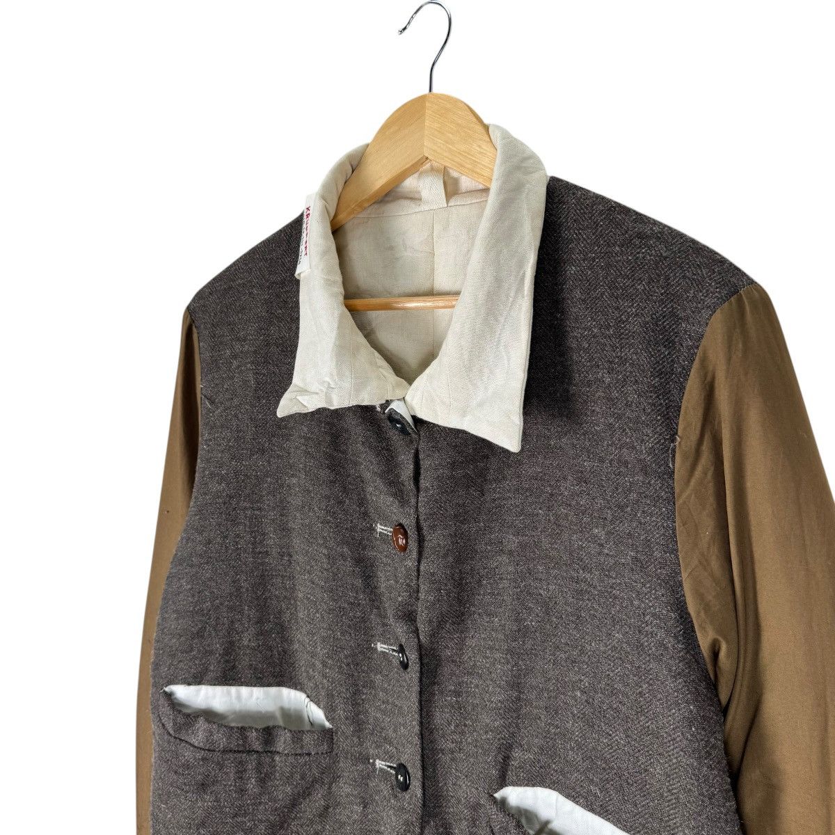 KLASICA ☀️KLASICA JAPAN REVERSIBLE HERRINGBONE LONG JACKET Size US M / EU 48-50 / 2 - 5 Thumbnail