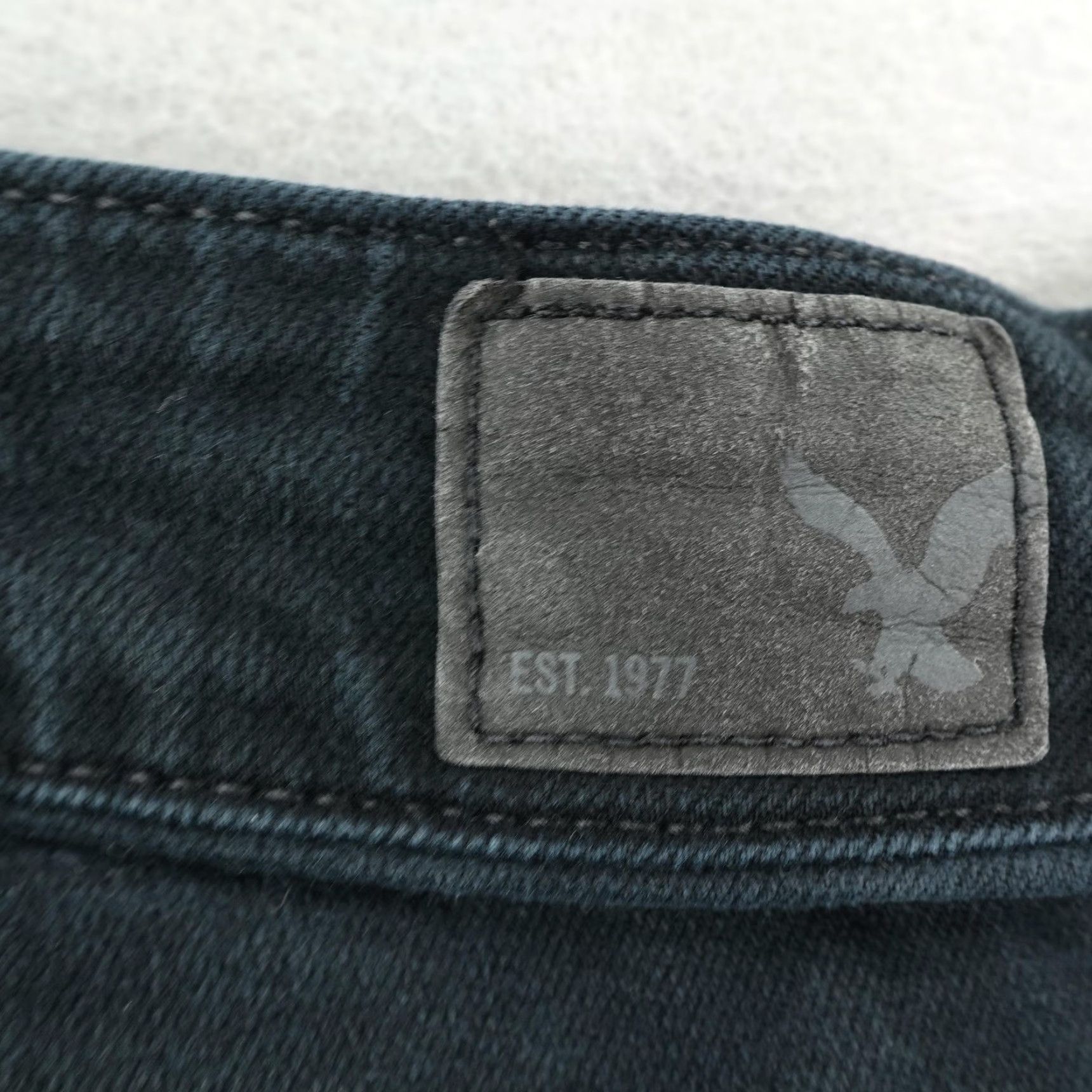 American Eagle Outfitters VINTAGE American Eagle Shorts Women’s 6 Denim Hi-Rise Festival Micro Mini Distressed Black Streetwear Size 28" / US 6 / IT 42 - 4 Thumbnail