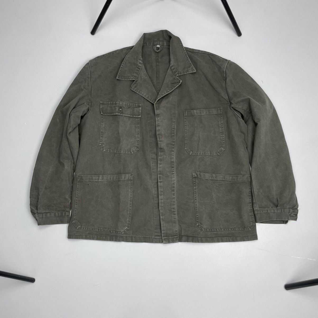Le Laboureur Vintage 80s French Work Chore Le Laboureur Jacket Size M Size US XL / EU 56 / 4 - 2 Thumbnail