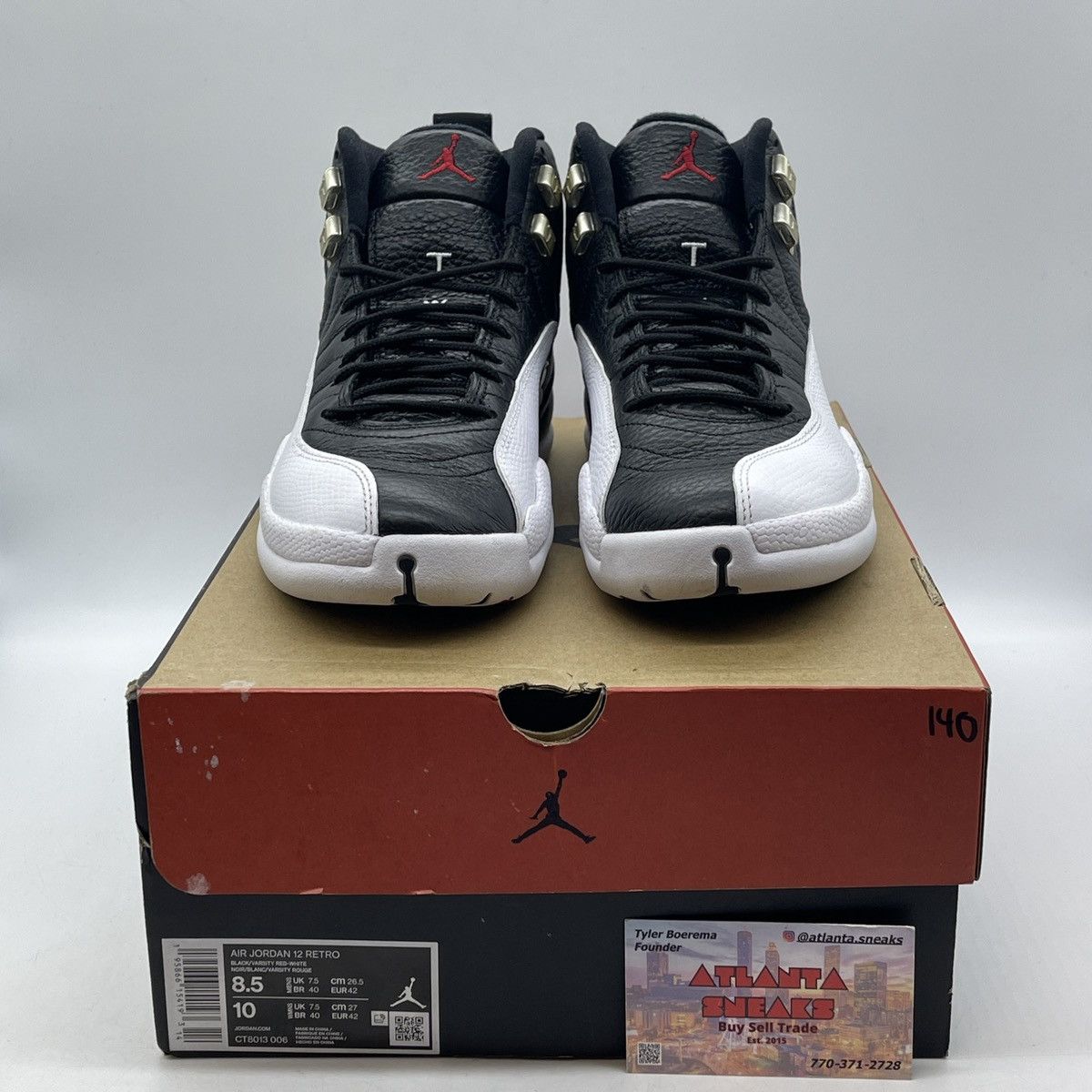 Jordan Brand Air Jordan 12 playoff Size US 8.5 / EU 41-42 - 2 Thumbnail