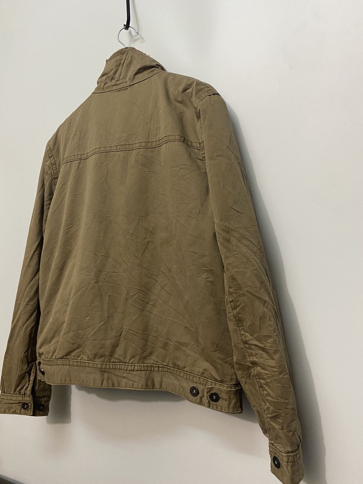 Abercrombie & Fitch × Vintage Abercrombie and Fitch Jacket Wool Lined Full Zip Up Trucker Size US M / EU 48-50 / 2 - 9 Thumbnail