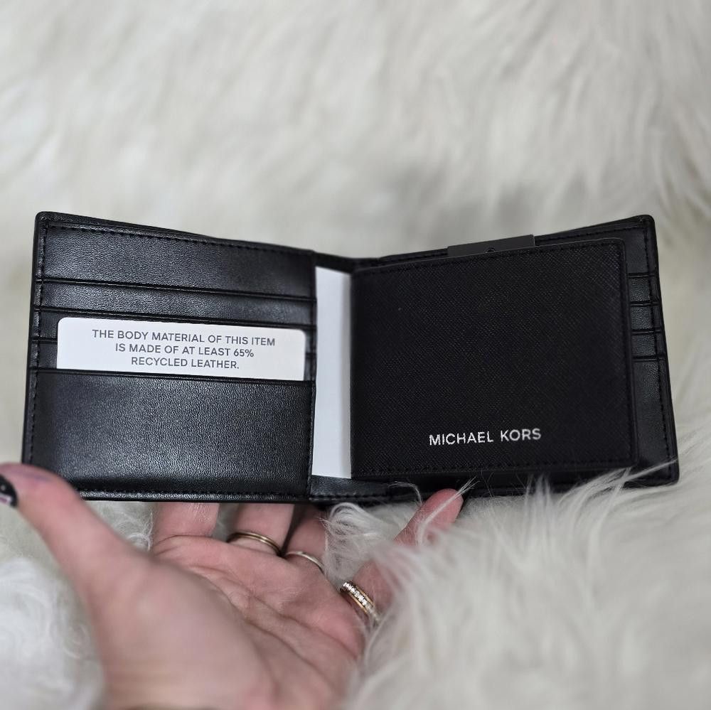Michael Kors Michael Kors Black Wallet Size ONE SIZE - 5 Thumbnail