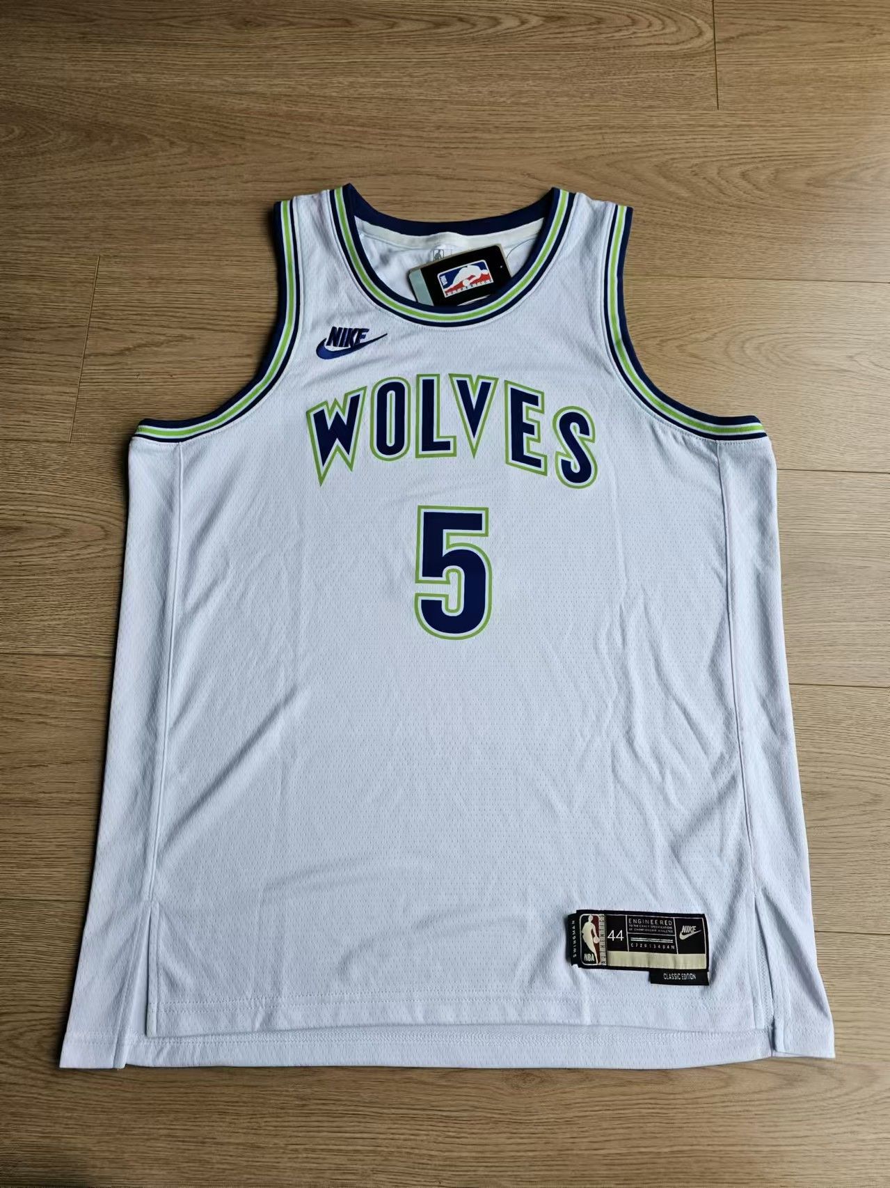 NBA Timberwolves #5 Edwards Jersey Size US M / EU 48-50 / 2 - 1 Thumbnail