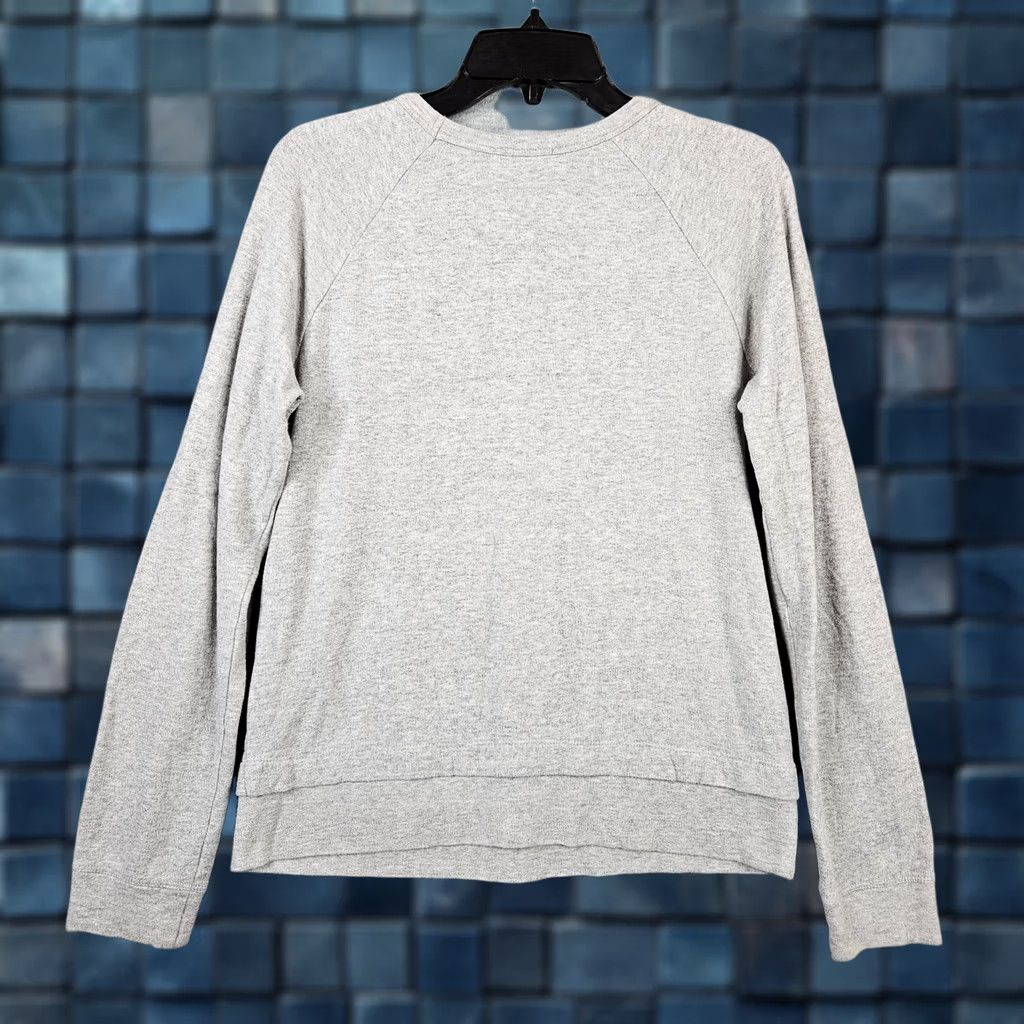 Vintage A.L.C Sweatshirt Woman S Gray Light Weight Pullover Crew Neck Logo Activewear Slim? Size S / US 4 / IT 40 - 1 Thumbnail