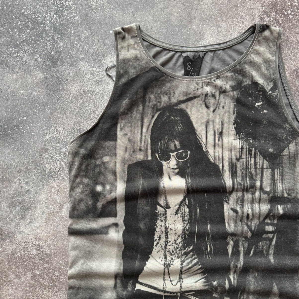 2000's Aesthetic Y2K Sexy Glamour Lady Printed Tank Top