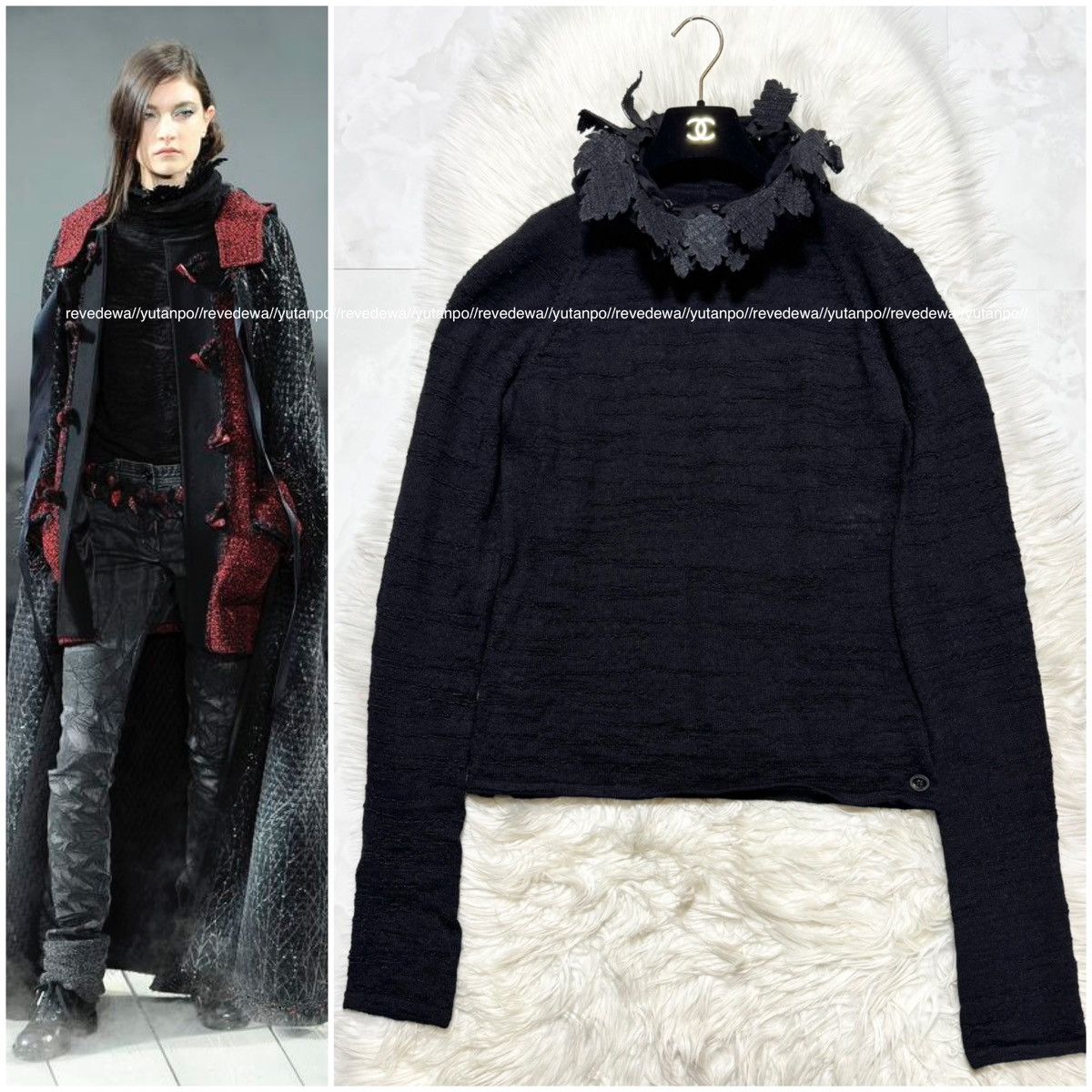 Champion Excellent Condition Runway Chanel Turtleneck Sweater Size M / US 6-8 / IT 42-44 - 1 Thumbnail