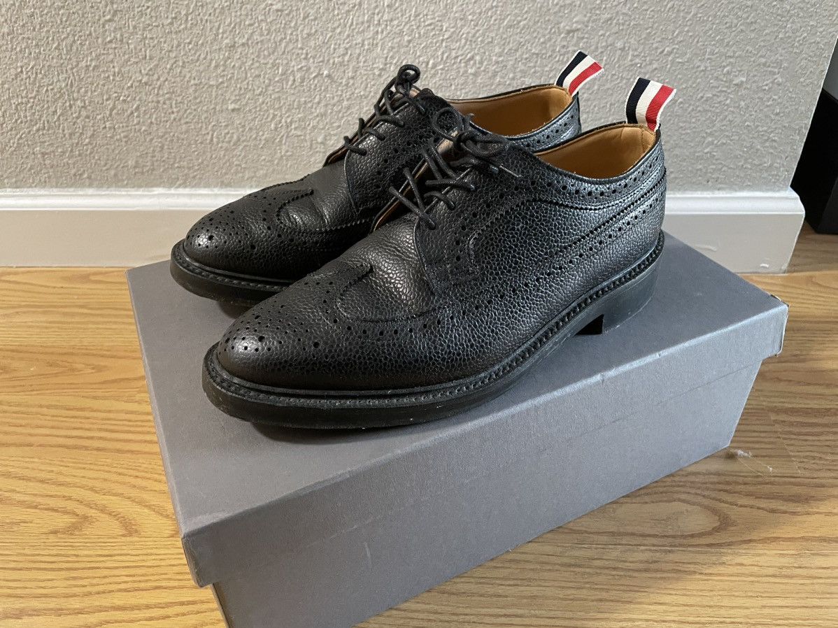 Thom Browne Thom Browne Pebble Grain Longwing Brogues sz 7 Size US 7 / EU 40 - 1 Thumbnail