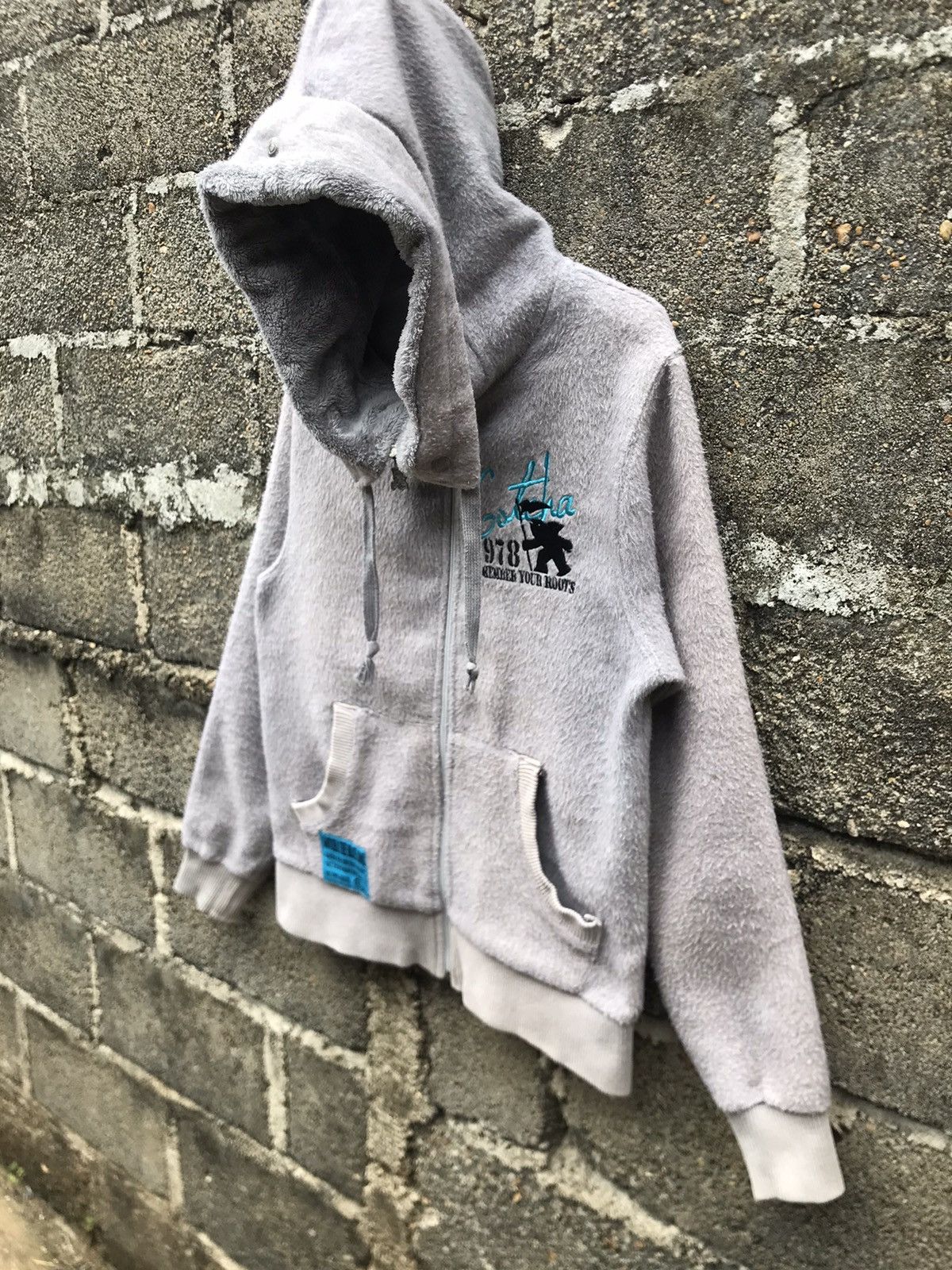 Gotcha ⚡️Surf Style Vintage Gotcha Fleece Hooded Sweater Size US M / EU 48-50 / 2 - 3 Thumbnail