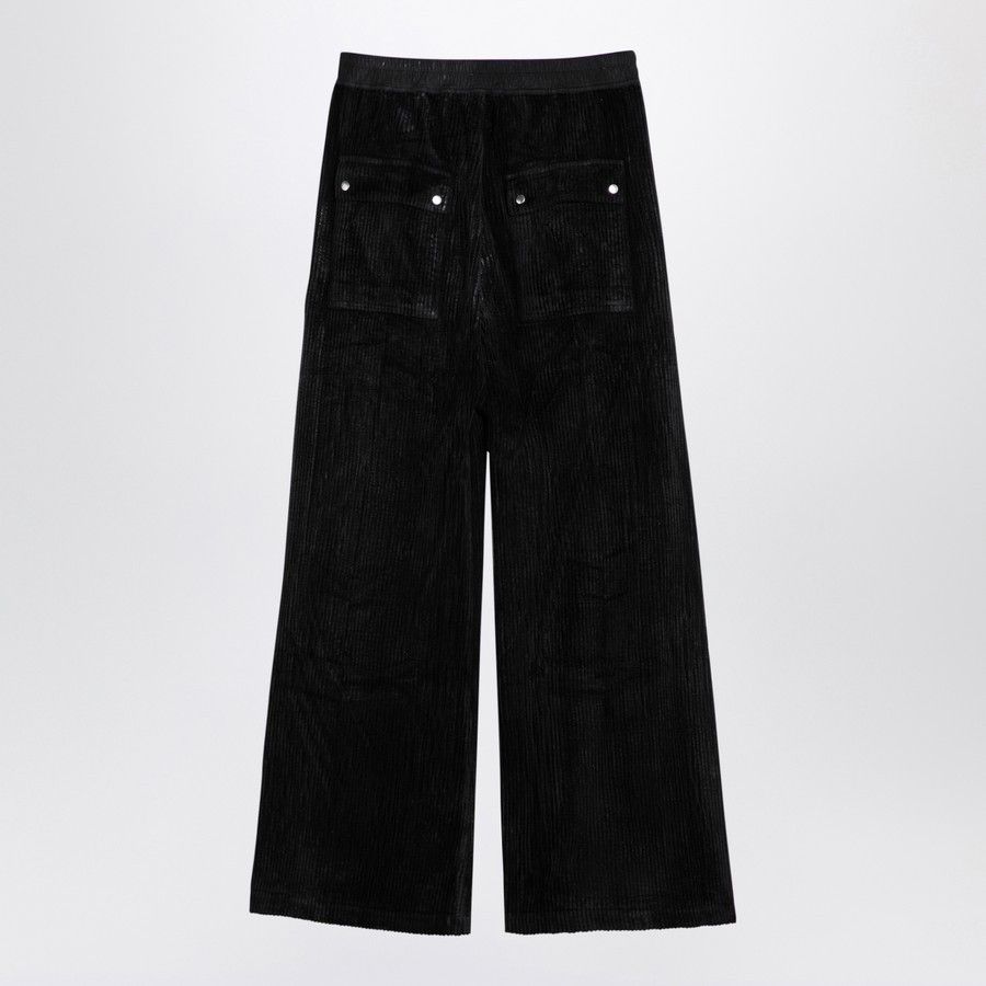 Rick Owens Drkshdw o1d2blof0226 Velvet Pants in Black Size US 30 / EU 46 - 2 Thumbnail