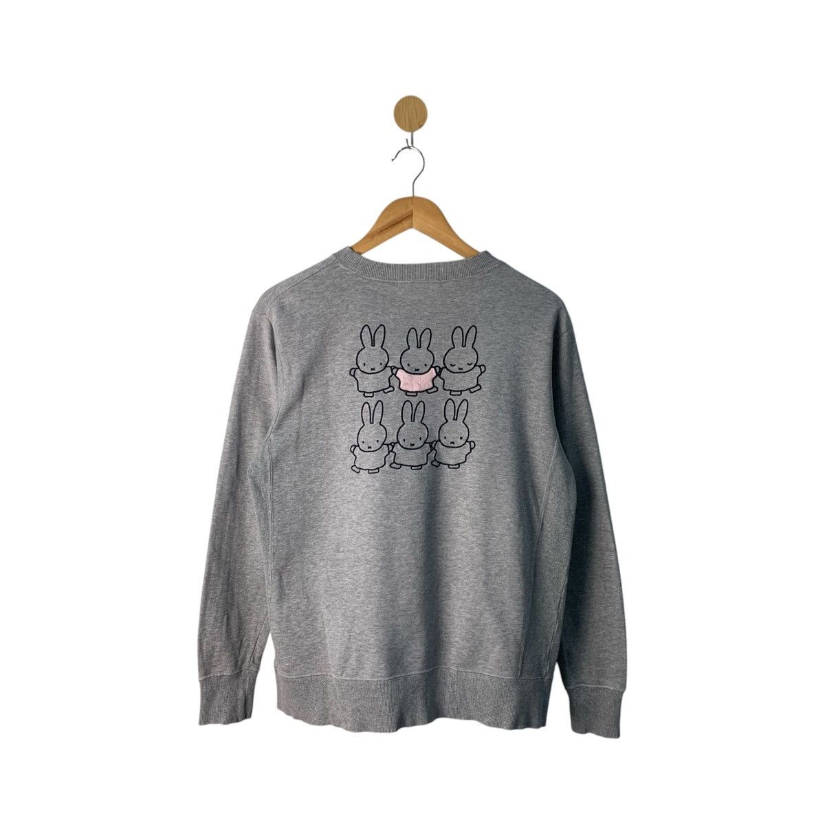 Japanese Brand × Vintage Vintage Miffy Bunny Rabbit Sweatshirt Jumper Pullover Size M / US 6-8 / IT 42-44 - 1 Thumbnail
