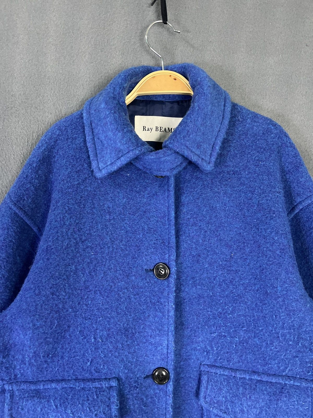Beams Plus × Japanese Brand Ray Beams Melange Wool Half Coat Size US M / EU 48-50 / 2 - 4 Thumbnail