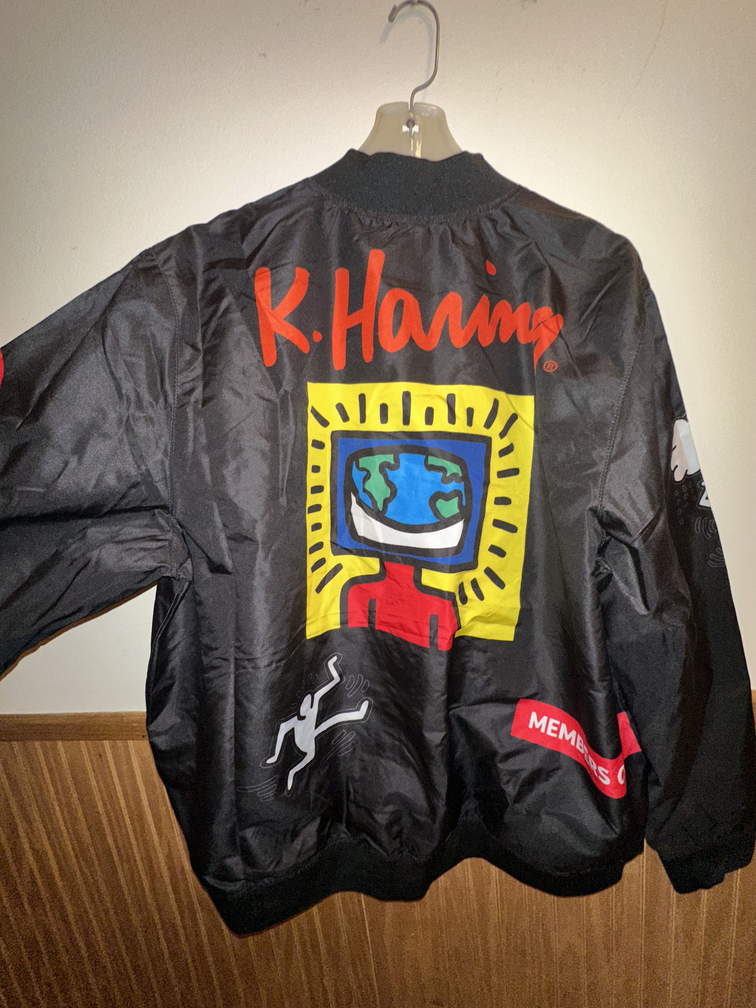 Members Only Members Only - Black Windbreaker Size US XL / EU 56 / 4 - 2 Thumbnail
