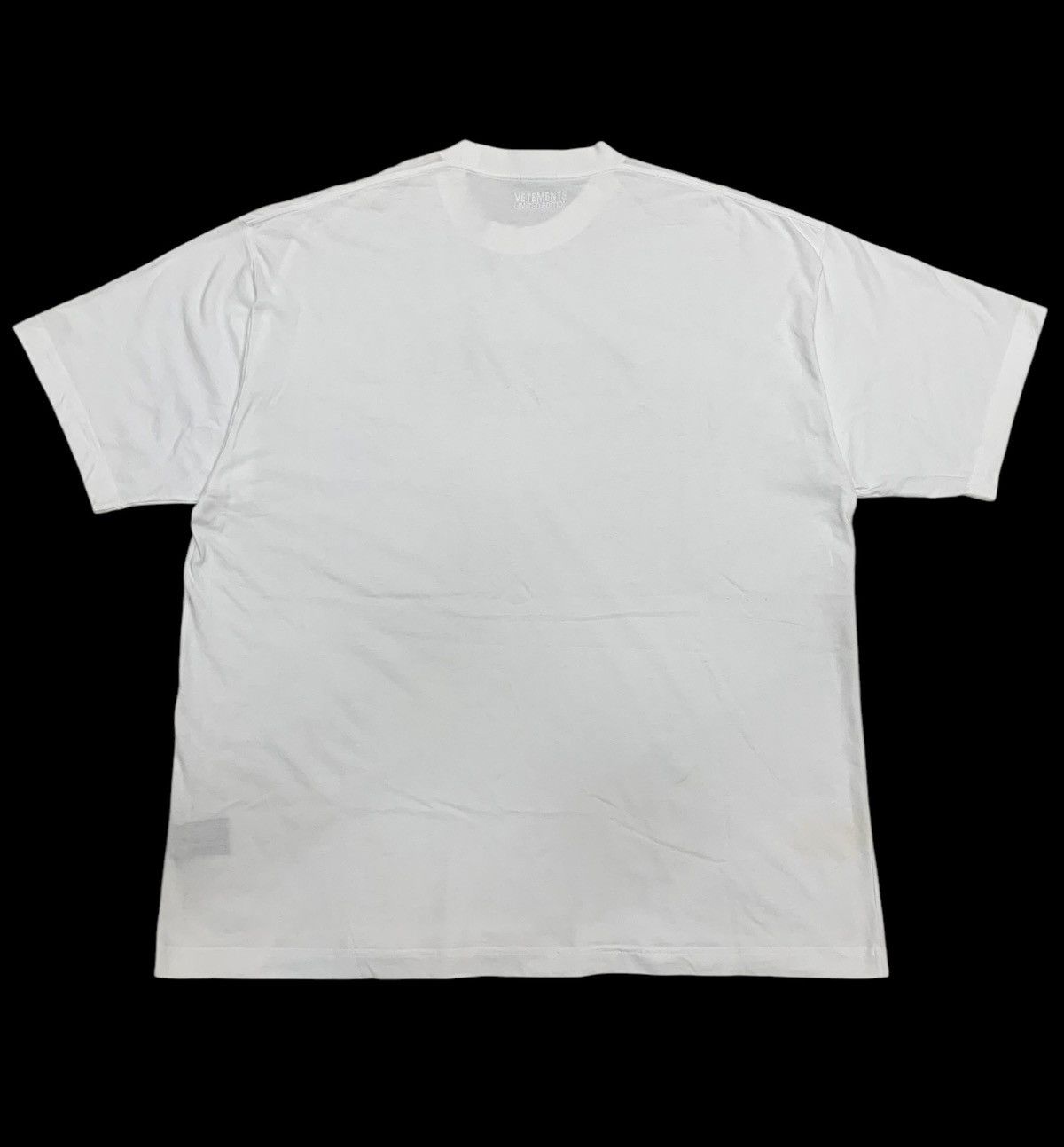 Vetements 💥Vetements Paris Center Logo Tshirt Size US XL / EU 56 / 4 - 2 Thumbnail