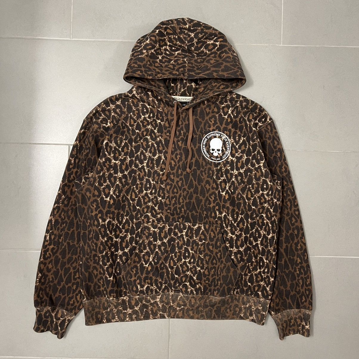 Number (N)ine Number nine × needles snake skin leopard distressed