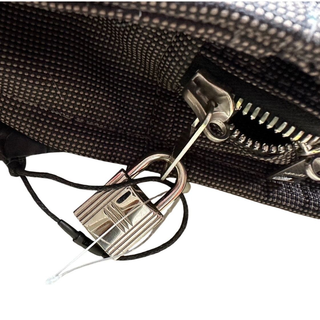Hermes Hermes HerLine MM Tote Bag Charcoal Gray / Black Size ONE SIZE - 10 Thumbnail