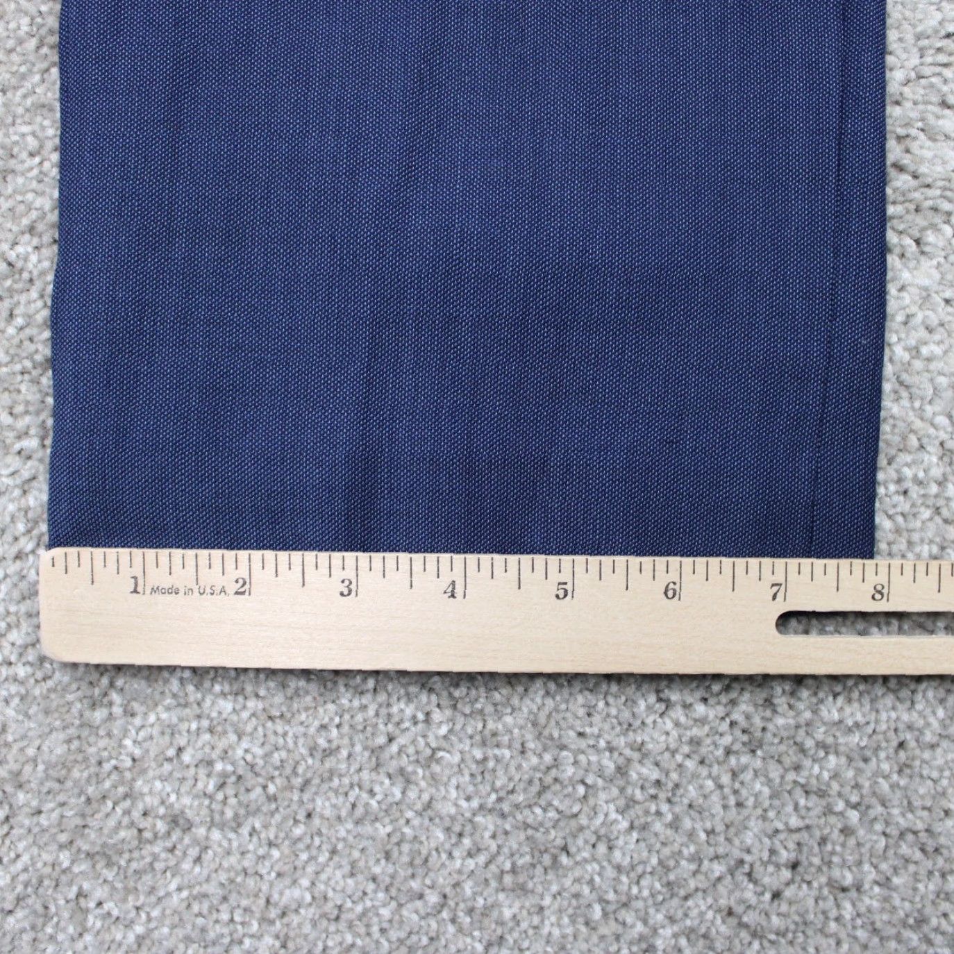 Ralph Lauren LAUREN Ralph Lauren Pants Mens 36x30 Flat Front Wool/Poly Blue Stretch Dress Pants Regular Straight/Classic 90s Theme Mens Size US 36 / EU 52 - 5 Thumbnail