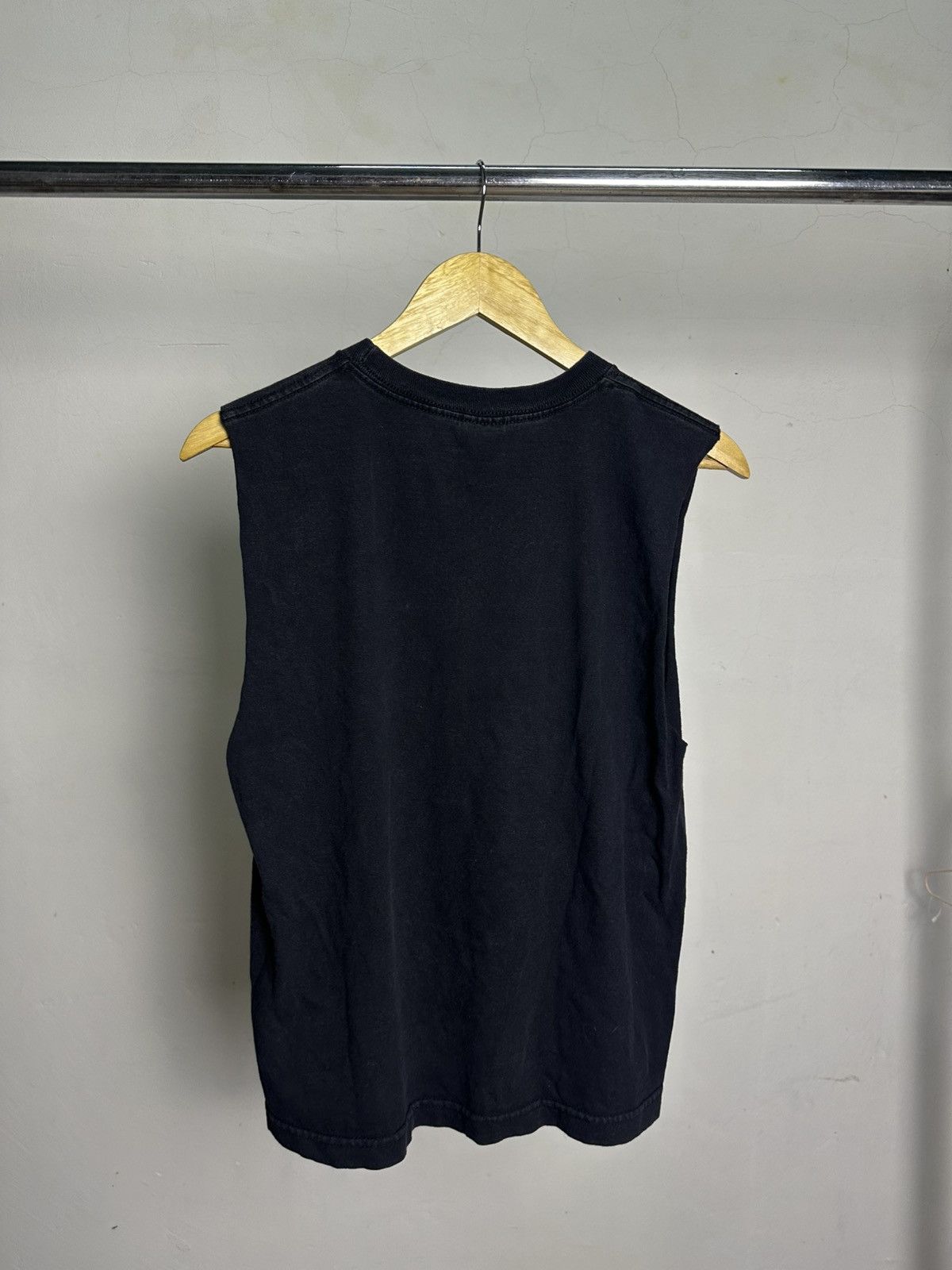 Band Tees × Playstation × Vintage 00’s Guitar Hero 3 Video Game Flame Skull Sleeveless Tshirt Size US M / EU 48-50 / 2 - 9 Thumbnail