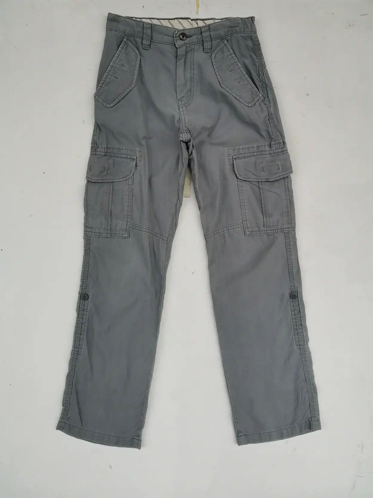 Japanese Brand × Uniqlo Rare!!! Uniqlo Kids Tactical Cargo Multipocket Pants Size US 26 / EU 42 - 7 Thumbnail